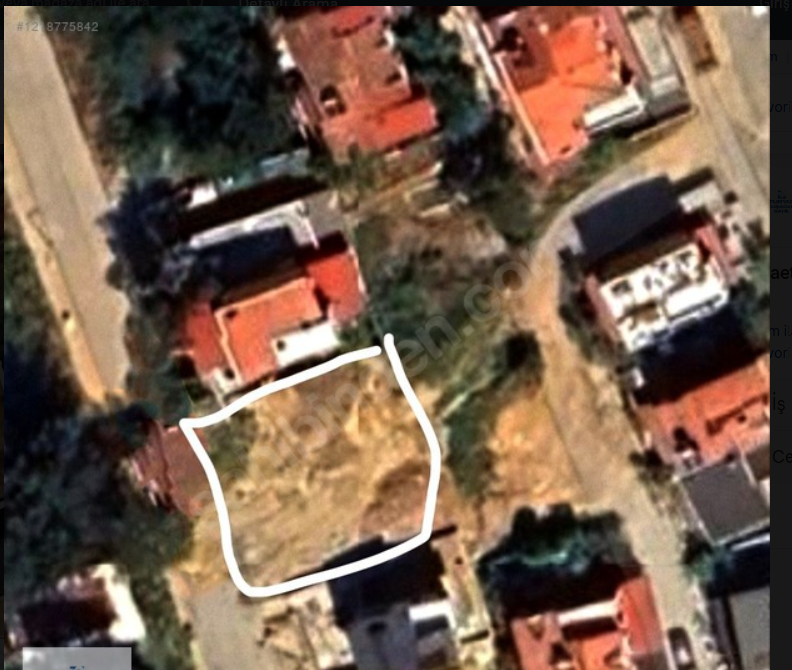Satılık Tripleks Villa Arsası